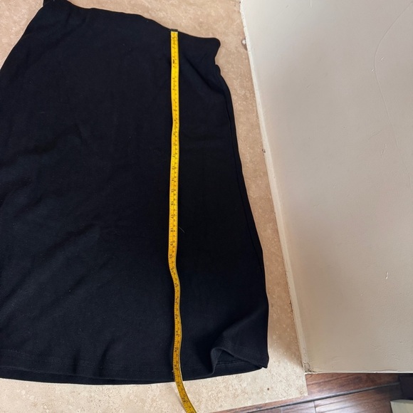 OGL Black Soft Thermal Pull On Pull On Midi Womens Size M Elastic Waist - Picture 10 of 16